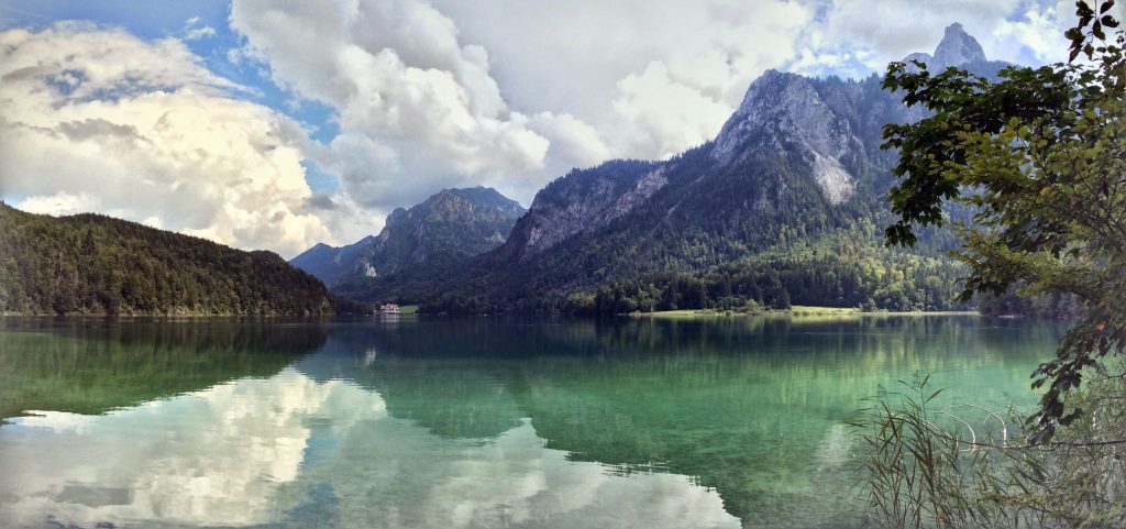 Озеро Alpsee